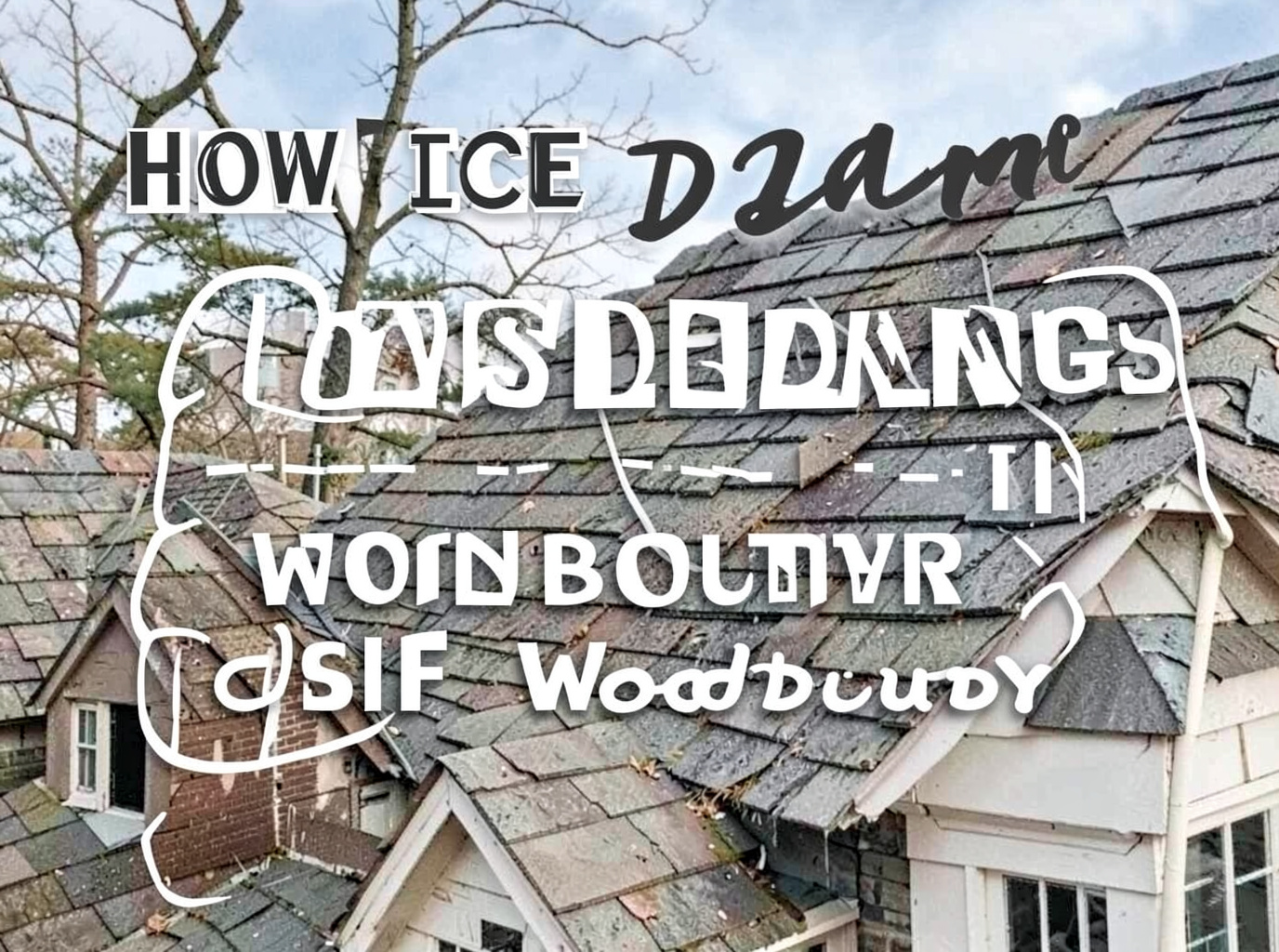 How Ice Dams Damage Roofs in Woodbury