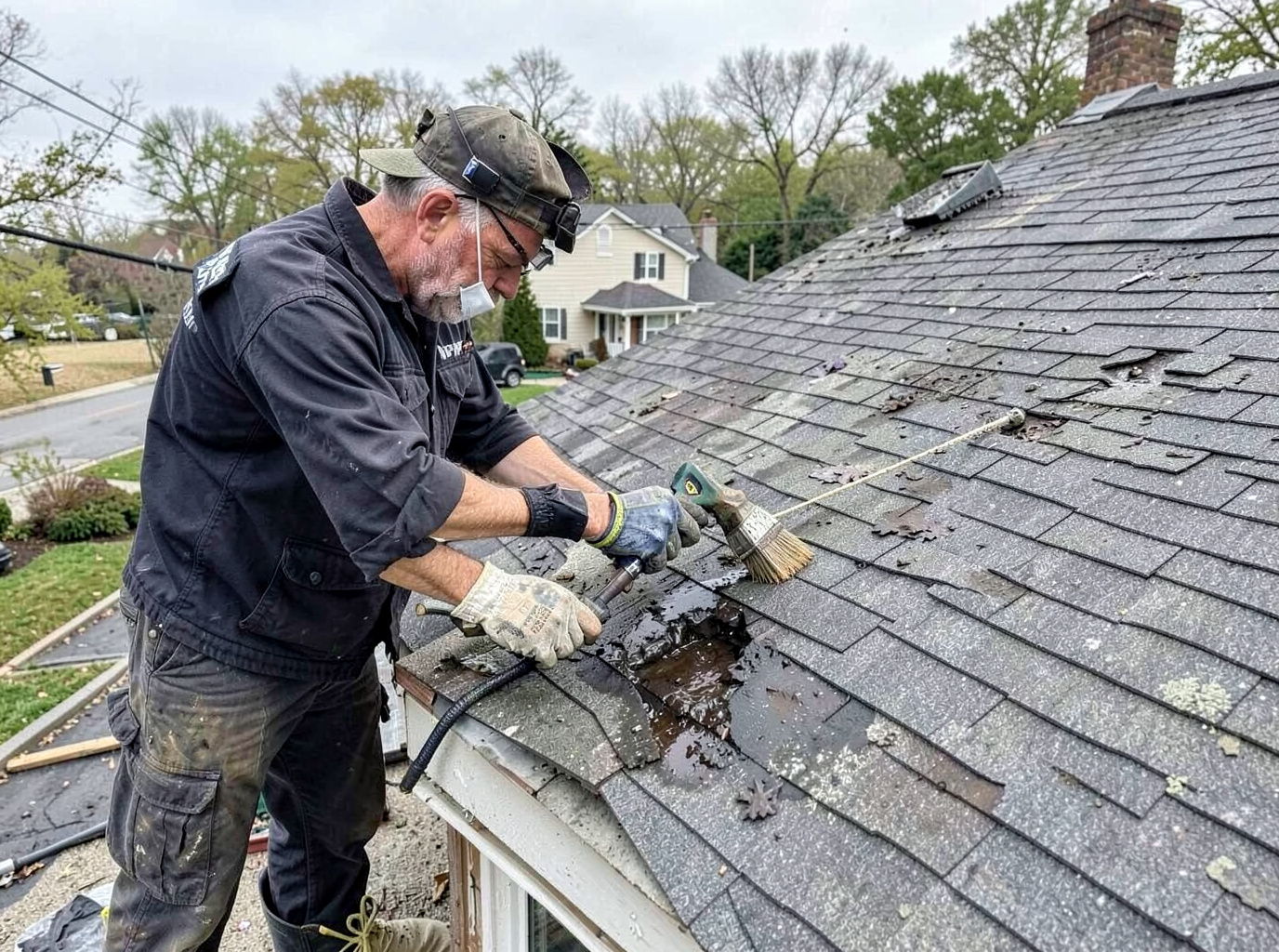 Hail Damage Roof Repair in Woodbury